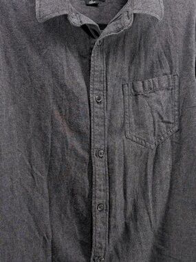 Gibson Trading Company Shirt Men's Gray Long-sleeve Button Up Dress Shirt